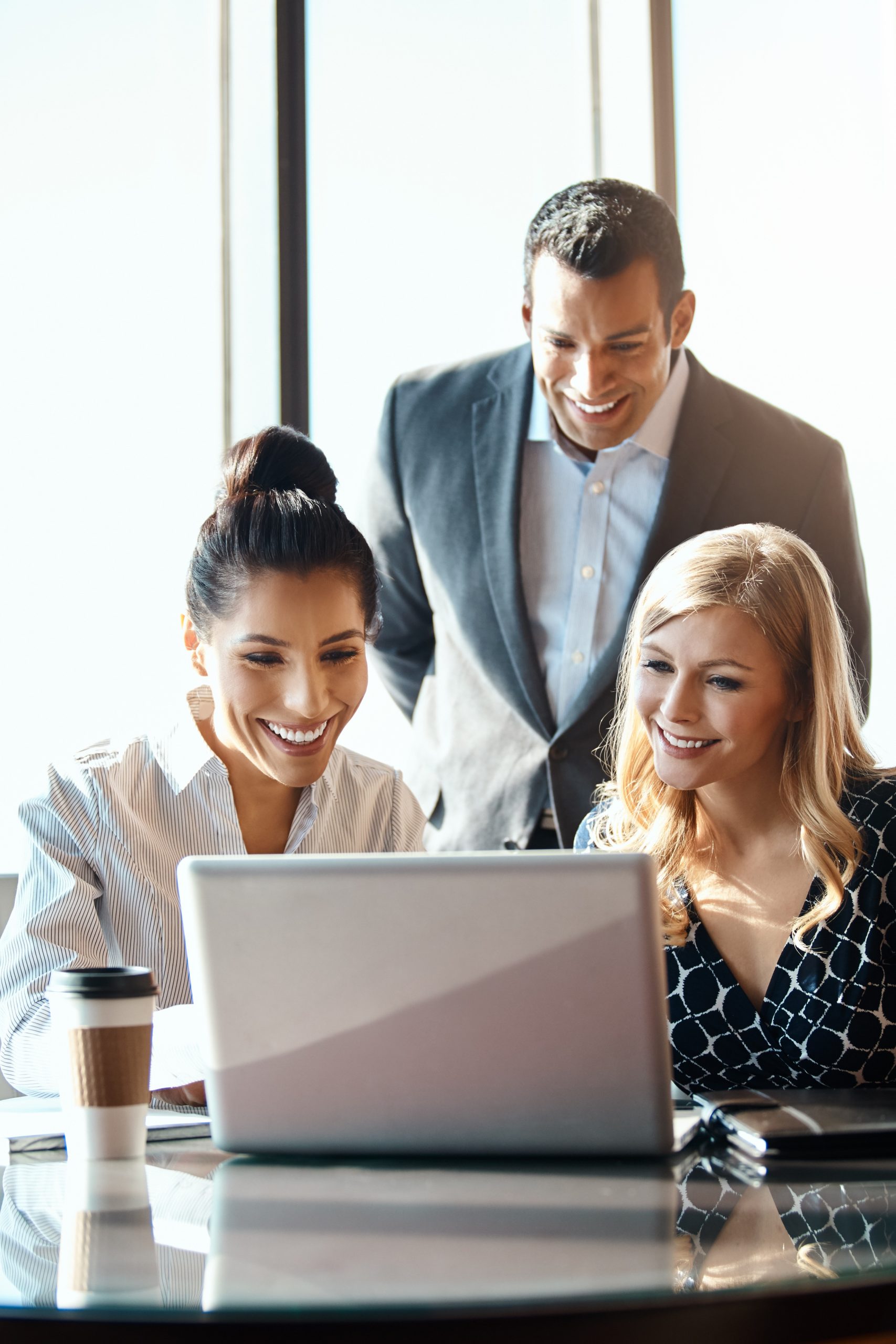 man women laptop desk business teamwork planning project office technology collaboration brainstorming workplace with ceo female people hr conference room scaled